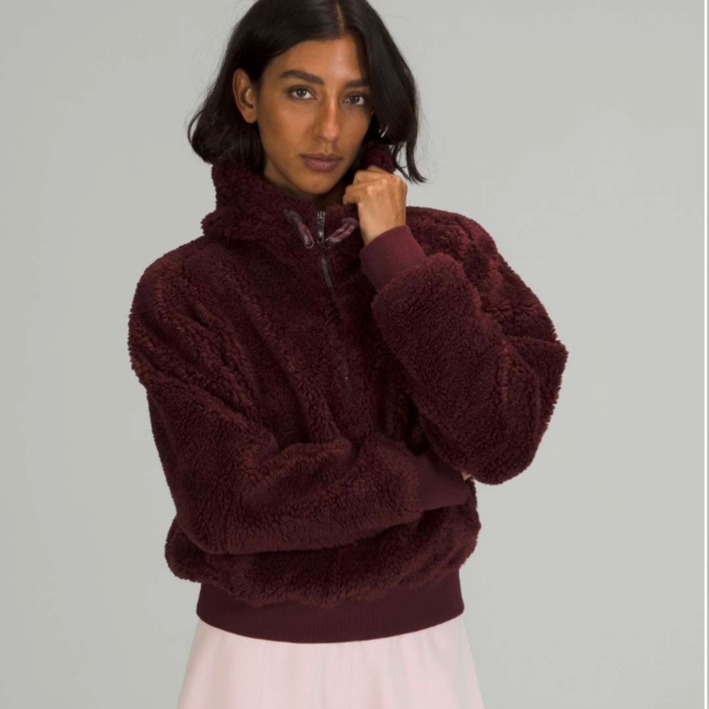 Lululemon Textured Fleece 1/2 Zip